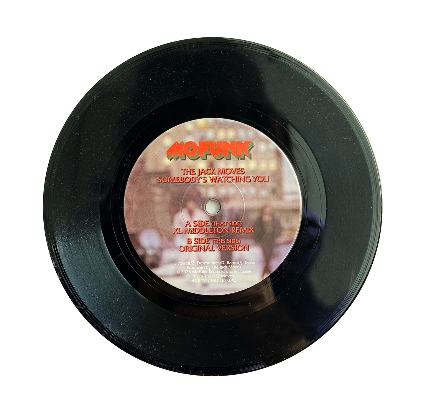 Somebody's Watching You XL Middleton Remix 45 - Black