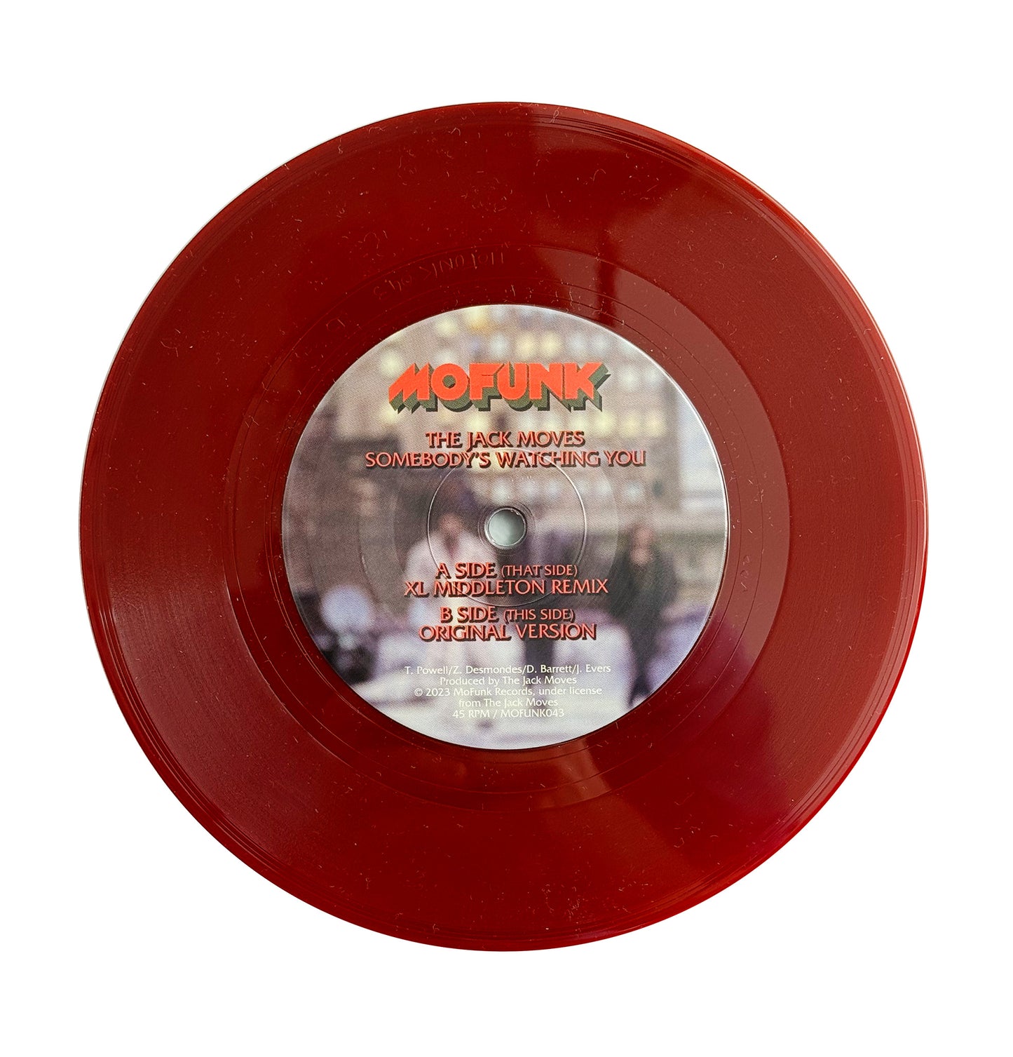 Somebody's Watching You XL Middleton Remix 45 - Red